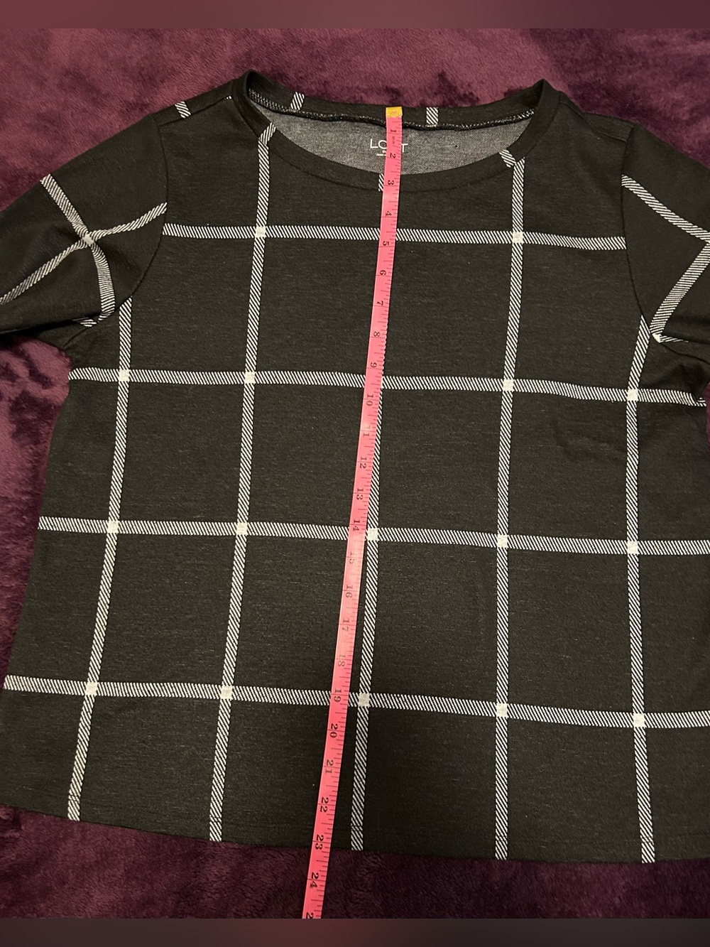 LOFT knit top medium